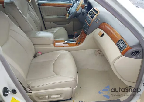 2004 Lexus Ls 430 z USA, uszkodzony, nr VIN JTHBN36F240127960